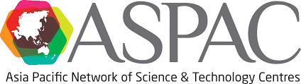ASPAC logo: Asia Pacific Network of Science & Technology Centres.